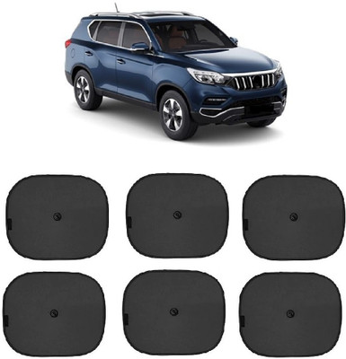 BROTHERTWO Side Window, Rear Window Sun Shade For Mahindra Alturas(Black)