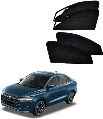 HARKRISH Side Window Sun Shade For Maruti Suzuki New Dzire(Black)
