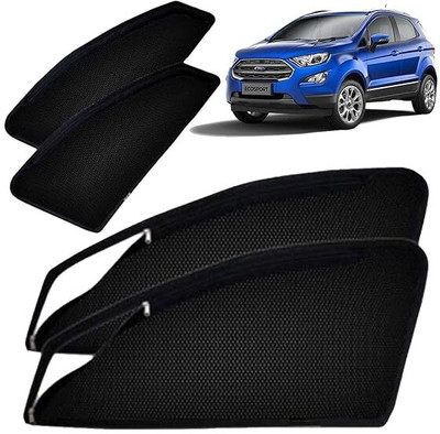 Crc Side Window Sun Shade For Ford Ecosport(Black)