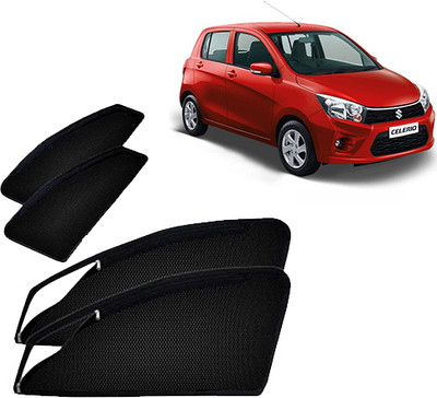 RAKRISH Rear Window, Side Window Sun Shade For Maruti Suzuki Celerio(Black)
