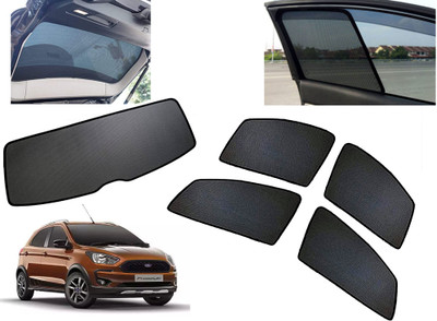 AUTO PEARL Side Window, Rear Window Sun Shade For Ford Aspire(Black)