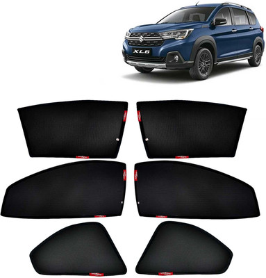 Kingsway Side Window, Rear Window Sun Shade For Maruti Suzuki XL6(Black)