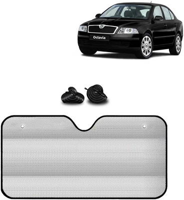 Kingsway Windshield, Dashboard Sun Shade For Skoda Octavia(Silver)