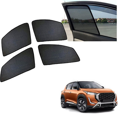 PEEPS STORE Side Window Sun Shade For Nissan Magnite(Black)