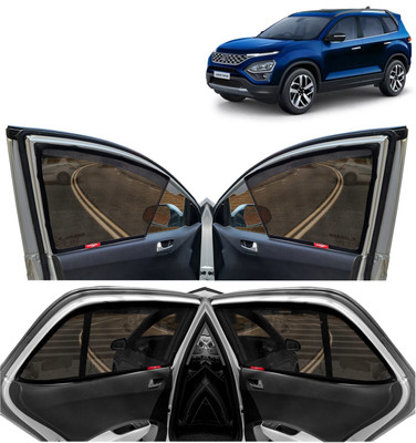 Kingsway Side Window, Rear Window Sun Shade For Ford Endeavour(Black)