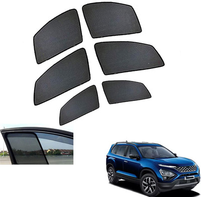 PEEPS STORE Side Window Sun Shade For Tata Safari(Black)