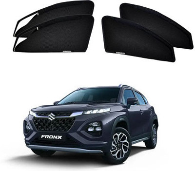 HARKRISH Side Window Sun Shade For Maruti Suzuki Fronx(Black)