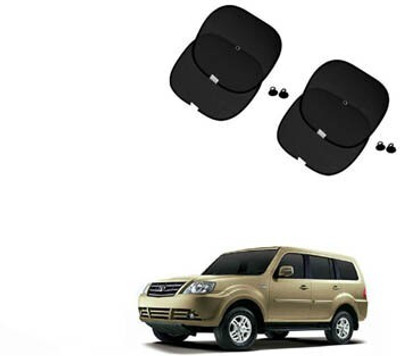 FKOK Side Window Sun Shade For Tata Grand Dicor(Black)