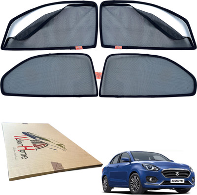 WolkomHome Side Window Sun Shade For Maruti Suzuki Swift Dzire(Black)
