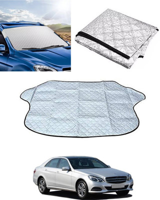 MSNP Windshield Sun Shade For Mercedes Benz E250(Silver)
