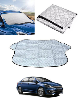 RKPSP Windshield Sun Shade For Maruti Suzuki Ciaz(Silver)