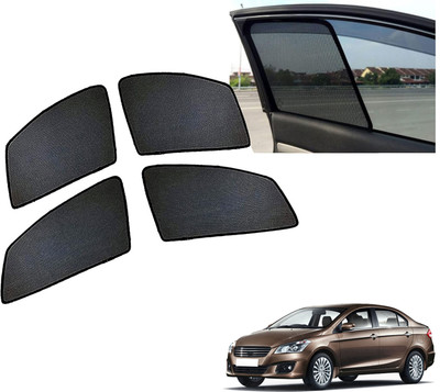 PEEPS STORE Side Window Sun Shade For Maruti Suzuki Ciaz(Black)