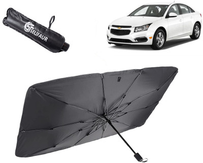 Selifaur Dashboard, Rear Window, Sun Roof, Windshield Sun Shade For Chevrolet Cruze(Black)