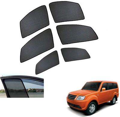 PEEPS STORE Side Window Sun Shade For Tata Sumo(Black)