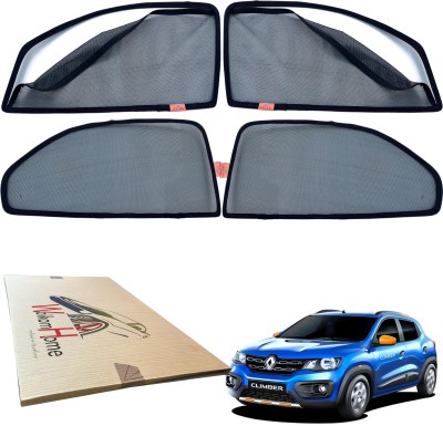 WolkomHome Side Window Sun Shade For Renault Kwid(Black)