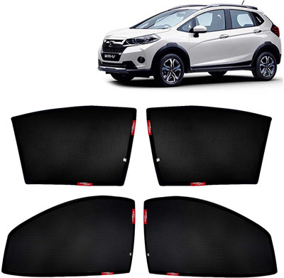 Kingsway Side Window, Rear Window Sun Shade For Honda WRV(Black)