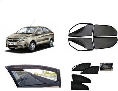 G ILIKA Rear Window, Side Window Sun Shade For Chevrolet Sail(Black)