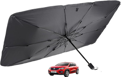MOCKHE Windshield Sun Shade For Renault Kwid(Silver)