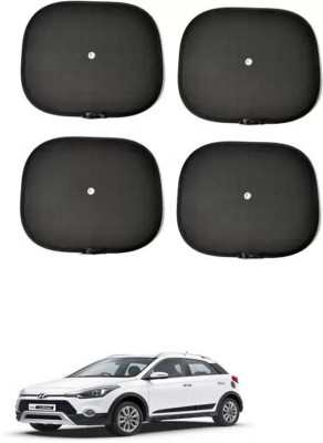 FKOK Side Window Sun Shade For Hyundai Universal For Car(Black)