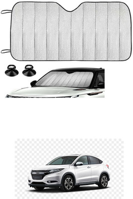 GONAMA Rear Window Sun Shade For Honda Universal For Car(Silver)