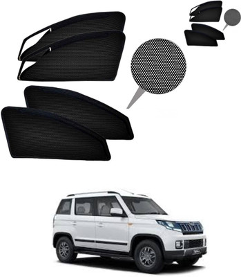 TOP VECHILE Rear Window, Side Window Sun Shade For Mahindra TUV 300(Black)