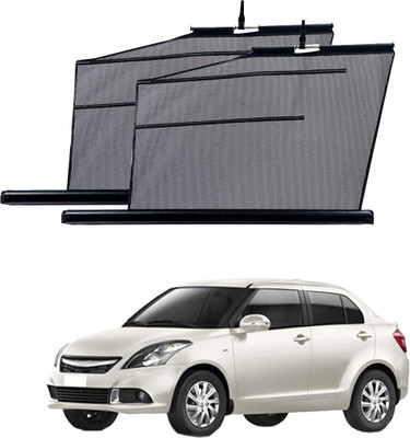 SS Zeeber Side Window Sun Shade For Maruti Suzuki New Dzire(Black)