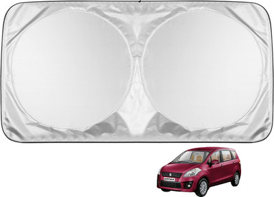 MOCKHE Windshield Sun Shade For Maruti Suzuki Ertiga(Silver)