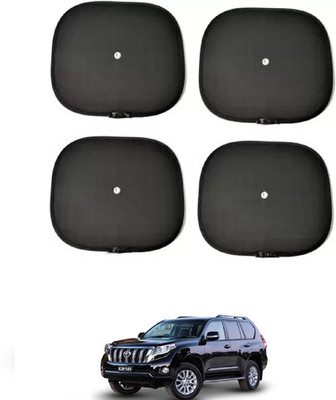 APICAL Side Window Sun Shade For Toyota Land Cruiser(Black)