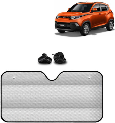 Kingsway Windshield, Dashboard, Rear Window, Side Window Sun Shade For Mahindra KUV 100(Silver)