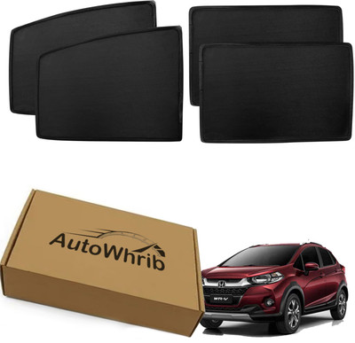 Autowhrib Side Window Sun Shade For Honda Universal For Car(Black)