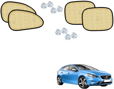 Automotive Prist Side Window Sun Shade For Volvo V40(Beige)