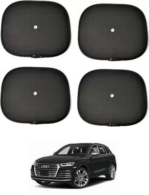 APICAL Side Window Sun Shade For Audi Universal For Car(Black)
