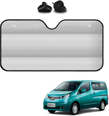 COSMOGEAR Windshield, Dashboard, Rear Window Sun Shade For Nissan Evalia(Silver)