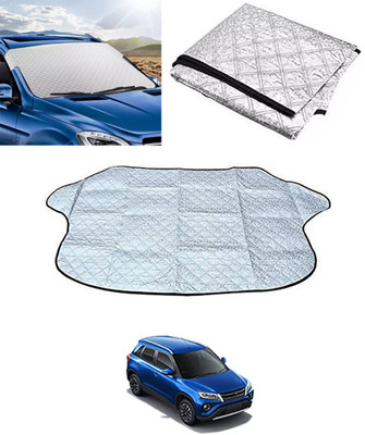 RKPSP Windshield Sun Shade For Toyota Urban Cruiser(Silver)