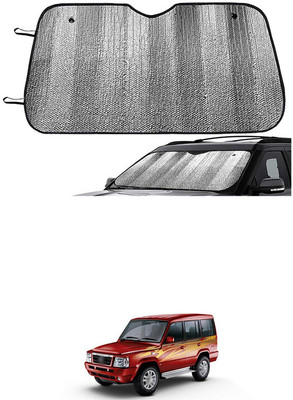 GONAMA Rear Window Sun Shade For Tata Universal For Car(Silver)
