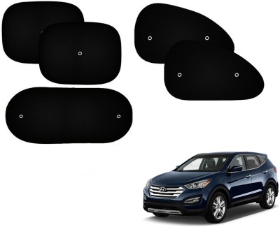 Automotive Prist Side Window Sun Shade For Hyundai SantaFe(Black)