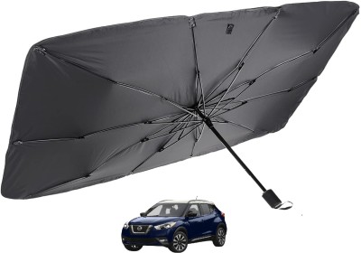 MOCKHE Windshield Sun Shade For Nissan Kicks(Silver)