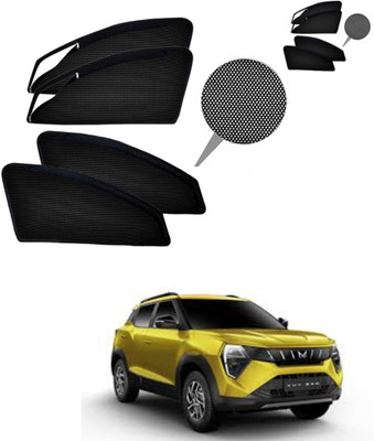 TOP VECHILE Rear Window, Side Window Sun Shade For Mahindra(Black)