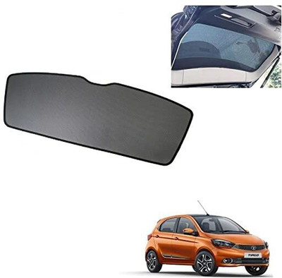 RAKRISH Rear Window Sun Shade For Tata Tiago(Black)