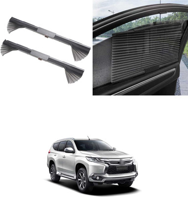 PRTEK Side Window Sun Shade For Mitsubishi Pajero Sport(Grey)