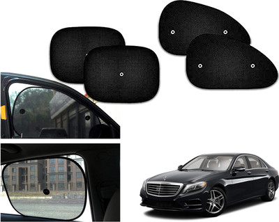 PEEPS STORE Side Window Sun Shade For Mercedes Benz S500(Black)