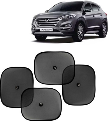 Kingsway Side Window, Rear Window, Windshield Sun Shade For Hyundai Tucson(Black)