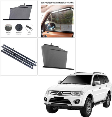 SS FOR YOUR SMART NEEDS Side Window Sun Shade For Mitsubishi Pajero(Black)