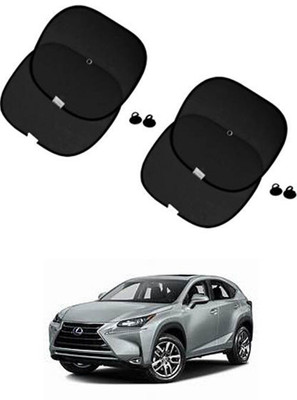 FKOK Side Window Sun Shade For Lexus Universal For Car(Black)