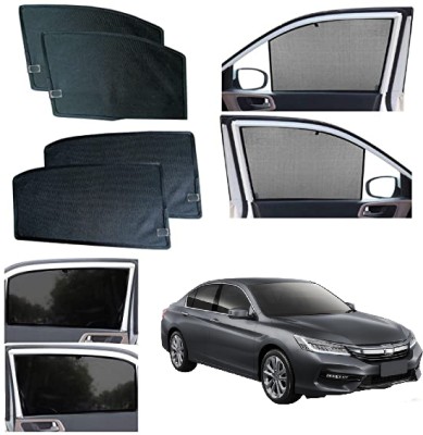 INSURE AUTOMOTIVE Side Window Sun Shade For Honda Accord(Black)