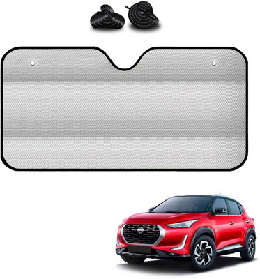 COSMOGEAR Windshield, Dashboard, Rear Window Sun Shade For Nissan Magnite(Silver)