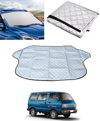 RKPSP Windshield Sun Shade For Maruti Suzuki Omni(Silver)