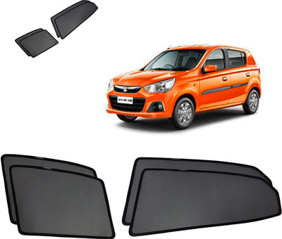 RAKRISH Rear Window, Side Window Sun Shade For Maruti Suzuki Alto 800(Black)