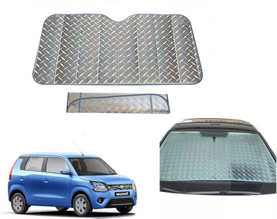 AUTO PEARL Dashboard, Windshield Sun Shade For Maruti Suzuki WagonR(Grey)