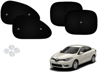 Automotive Prist Side Window Sun Shade For Renault Fluence(Black)